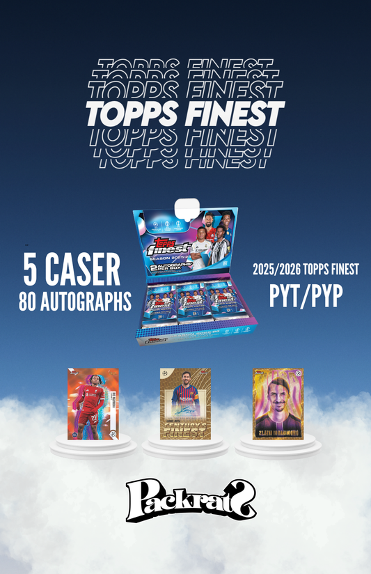 5 Case Break - 2025-26 Topps Finest UEFA Club Competitions Soccer